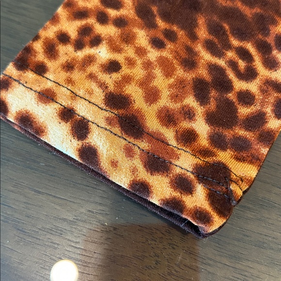 Fendi Jeans Brown and Gold Graphic Tee. NWT. Size S - Picture 5 of 10